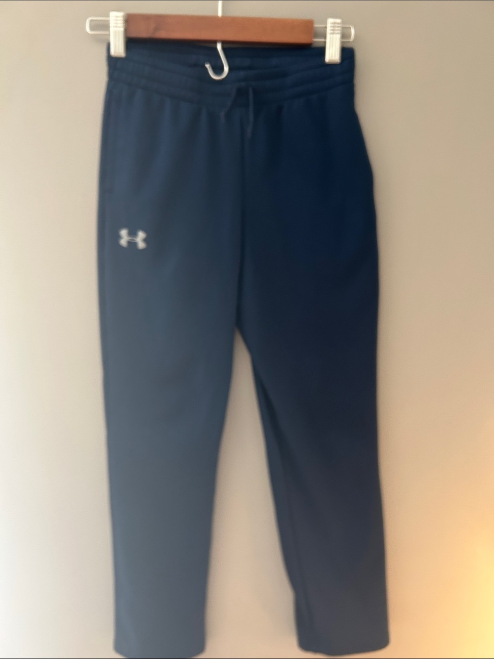 Under Armour Kids' Large Navy Performance Joggers